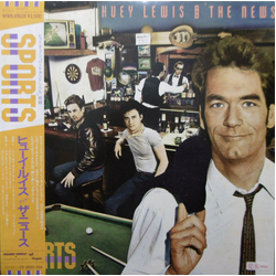 Huey Lewis & The News Sports VINYL LP - Stereo Japan