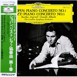 Claudio Abbado Franz Liszt Frédéric Chopin London Symphony Orchestra Martha Argerich Piano Concerto No. 1 In E Minor / Piano Concerto No. 1 In E-Flat 