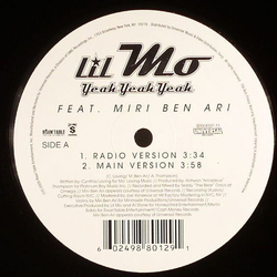 Lil' Mo Miri Ben-Ari Yeah Yeah Yeah VINYL 12" - 33 ⅓ RPM