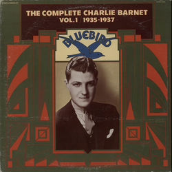 Charlie Barnet The Complete Charlie Barnet Vol. 1/1935-1937 VINYL LP - Compilation Mono