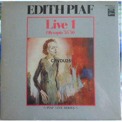 Edith Piaf Live 1 · Olympia '55 '56 VINYL LP - Compilation Reissue Stereo
