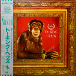 Talking Heads Naked VINYL LP - Promo