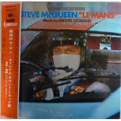 Michel Legrand Steve McQueen 栄光のル・マン = Le Mans VINYL LP - Stereo