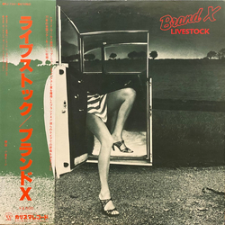 Brand X (3) Livestock VINYL LP - Promo