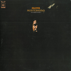 Thelonious Monk Misterioso (Recorded On Tour) VINYL LP - Reissue