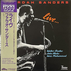 Pharoah Sanders Live... VINYL LP - Reissue
