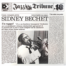Sidney Bechet The Complete Sidney Bechet Volumes 3/4 (1941) VINYL LP - Compilation Reissue