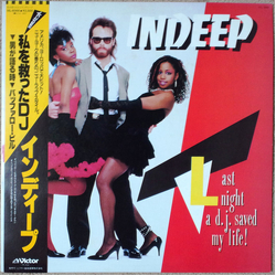 Indeep Last Night A D.J. Saved My Life VINYL LP