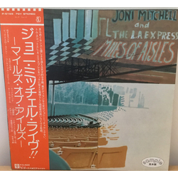 Joni Mitchell The L.A. Express Miles Of Aisles VINYL LP - Promo
