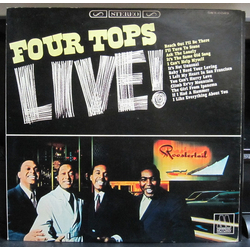 Four Tops Four Tops Four Tops Live = ライブ！ VINYL LP - Stereo