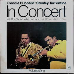 Eric Gale Freddie Hubbard Herbie Hancock Jack DeJohnette Ron Carter Stanley Turrentine In Concert Volume One VINYL LP - Stereo
