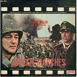Albert Miller And His Orchestra Screen Marches VINYL LP Japan