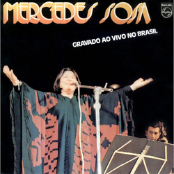 Mercedes Sosa Gravado Ao Vivo No Brasil VINYL LP