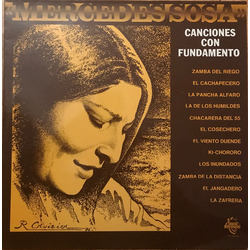 Mercedes Sosa Canciones Con Fundamento VINYL LP - Reissue