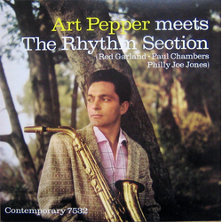 Art Pepper Art Pepper Meets The Rhythm Section VINYL LP - Reissue Repress Stereo