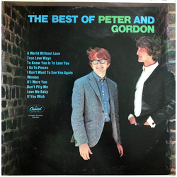 Peter & Gordon The Best Of Peter And Gordon VINYL LP - Compilation Reissue