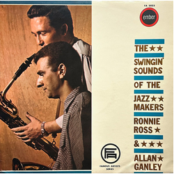 Allan Ganley Ronnie Ross The Swingin' Sounds Of The Jazz Makers VINYL LP - Stereo