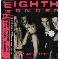 Eighth Wonder Eighth Wonder Stay With Me (Extended Version) = ステイ・ウィズ・ミー (エクステンディッド・ヴァージョン) VINYL 12" - 45 RPM Single Stereo