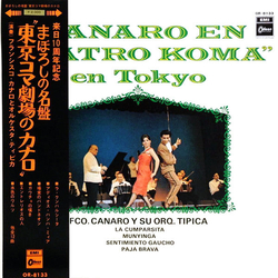 Francisco Canaro Y Su Orquesta Típica "Canaro En Teatro Koma" De Tokyo VINYL LP - Stereo Japan