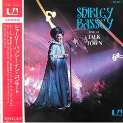 Shirley Bassey Live At Talk Of The Town VINYL LP - Stereo