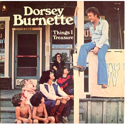 Dorsey Burnette Things I Treasure VINYL LP