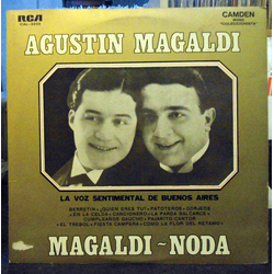 Agustín Magaldi Pedro Noda La Voz Sentimental De Buenos Aires VINYL LP - Mono