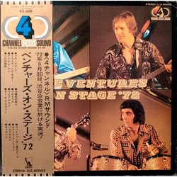 The Ventures Ventures On Stage '72 VINYL LP - Compilation Quadraphonic Stereo