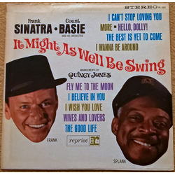 Count Basie Orchestra Frank Sinatra It Might As Well Be Swing VINYL LP - Reissue