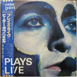 Peter Gabriel Plays Live VINYL LP - Reissue Stereo
