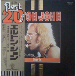 Elton John Best 20 VINYL LP - Compilation