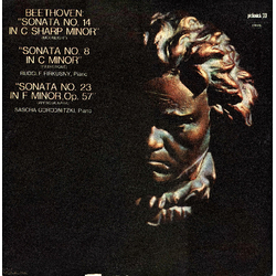 Ludwig van Beethoven Rudolf Firkušný Sascha Gorodnitzki Sonata No.14 In C Sharp Minor (Moonlight); Sonata No. 8 In C Minor (Pathetique); Sonata No. 23