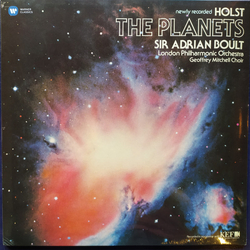 Gustav Holst London Philharmonic Orchestra Sir Adrian Boult The Geoffrey Mitchell Choir The Planets VINYL LP - Stereo