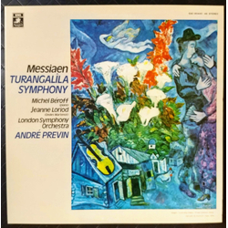 André Previn Jeanne Loriod London Symphony Orchestra Michel Béroff Olivier Messiaen Turangalîla Symphony VINYL LP - Quadraphonic Stereo