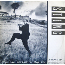 Sting If You Love Somebody Set Them Free VINYL 12" - 45 RPM