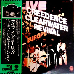 Creedence Clearwater Revival Live In Europe VINYL LP - Reissue