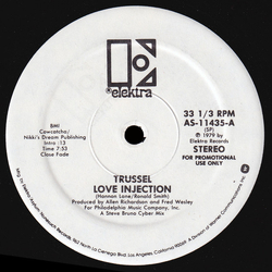 Trussel Love Injection VINYL 12" - 33 ⅓ RPM Promo Stereo