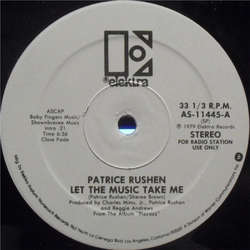 Patrice Rushen Let The Music Take Me VINYL 12" - 33 ⅓ RPM Promo