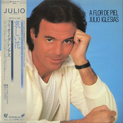 Julio Iglesias A Flor De Piel VINYL LP