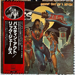 Rick James Bustin' Out Of L Seven VINYL LP - Promo
