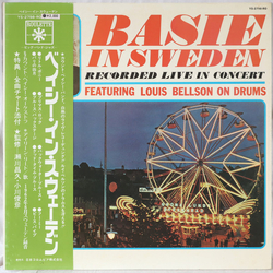 Count Basie Orchestra Louis Bellson Basie In Sweden VINYL LP - Stereo