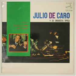 Julio de Caro Y Su Orquesta Típica Julio De Caro = 黄金時代のフリオ・デ・カロ VINYL LP - Compilation Mono