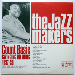Count Basie Swinging The Blues 1937-39 VINYL LP - Compilation Mono