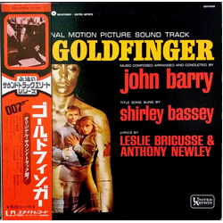 John Barry 007ゴールドフィンガー = Goldfinger (Original Motion Picture Score) VINYL LP - Reissue Stereo