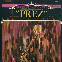 Lester Young Prez VINYL LP - Compilation Stereo