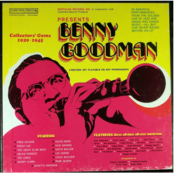 Benny Goodman Benny Goodman Collectors' Gems 1929-1945 VINYL LP - Box Set Compilation Mono US