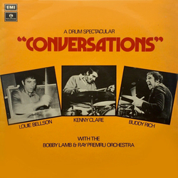 Buddy Rich Conversations  - A Drum Spectacular VINYL LP UK
