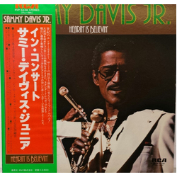 Sammy Davis Jr. Hearin' Is Believin' VINYL LP - Reissue