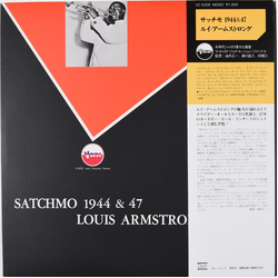 Louis Armstrong Satchmo 1944 & 47 VINYL LP - Compilation Mono