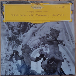 Wolfgang Amadeus Mozart Sinfonie Es-dur KV 543 / Violinkonzert D-dur KV 218 VINYL LP - Compilation Mono Reissue
