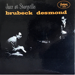 The Dave Brubeck Quartet Jazz At Storyville VINYL LP - Reissue Mono US